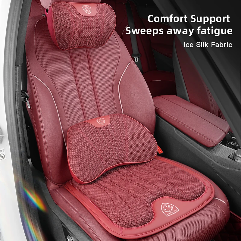 Автомобильная подушка для подголовника сиденья комплект защитных подушек