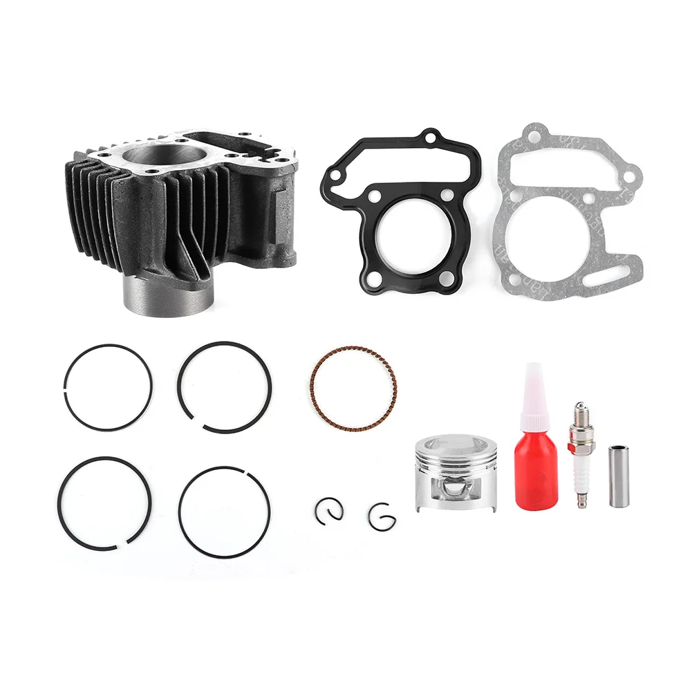 

80cc Engine Piston Cylinder Top End Kit 22K‑11311‑02‑00 Fit for Yamaha Grizzly Badger Raptor