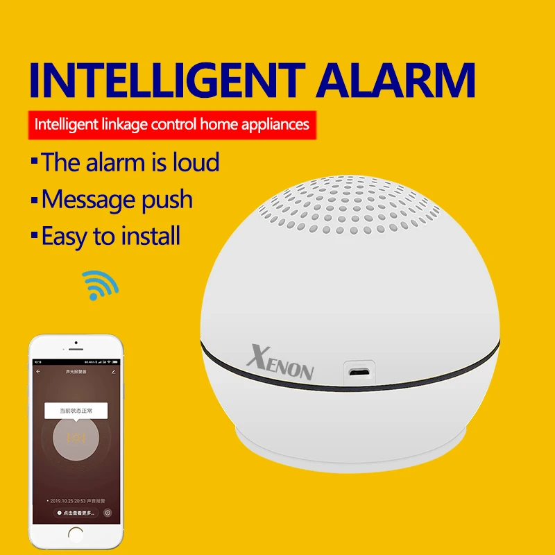 

Corui Tuya Smart WiFi Motion Sensor Human Body Induction Smart Home Security Wireless Burglar Alarm Siren Remote Monitoring