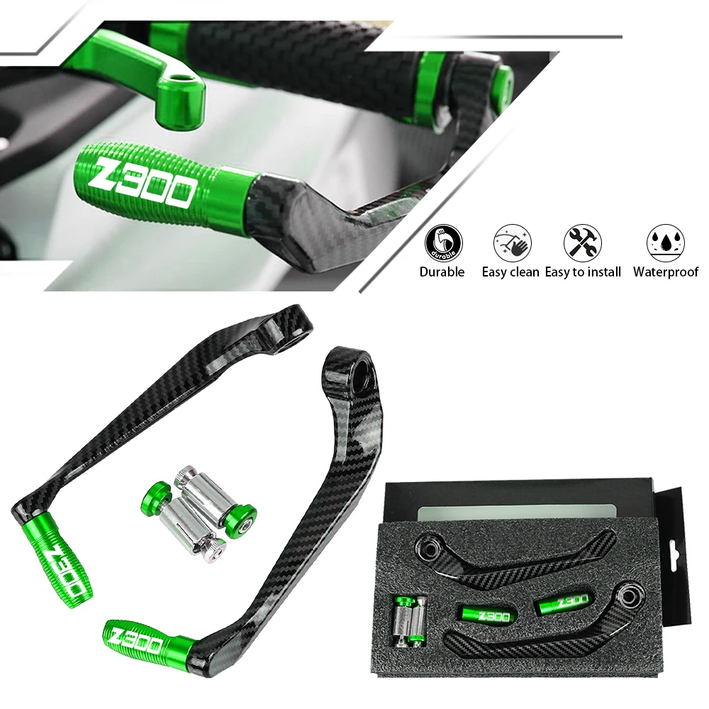 Для KAWASAKI NINJA 300 R Z300 Z ручки руля защита тормозного рычага сцепления 2008-2019 2018 2017 2016