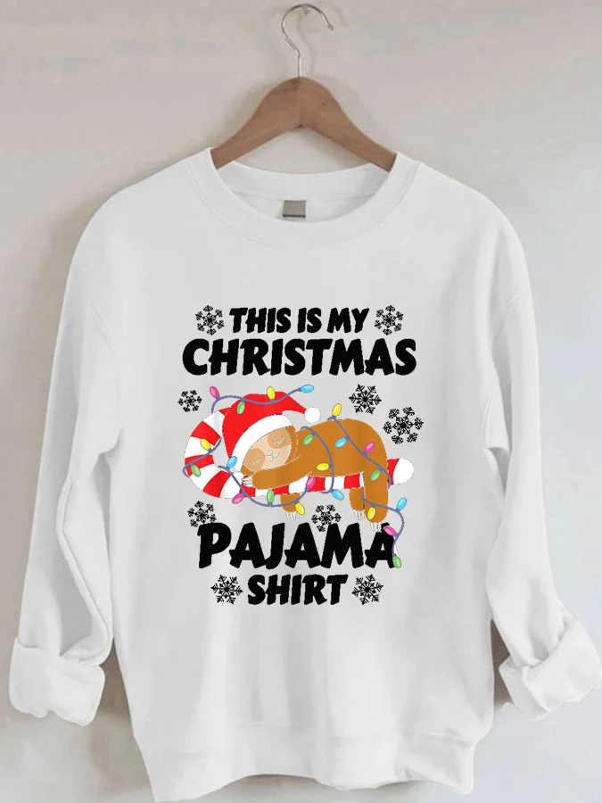 

Рождественская Повседневная Толстовка с круглым вырезом и мультяшным принтом y2k, одежда, толстовки