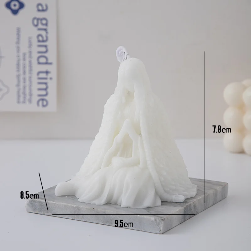 Ins witch Ароматизированная свеча Женская фигурка украшения для дома Свеча на тело