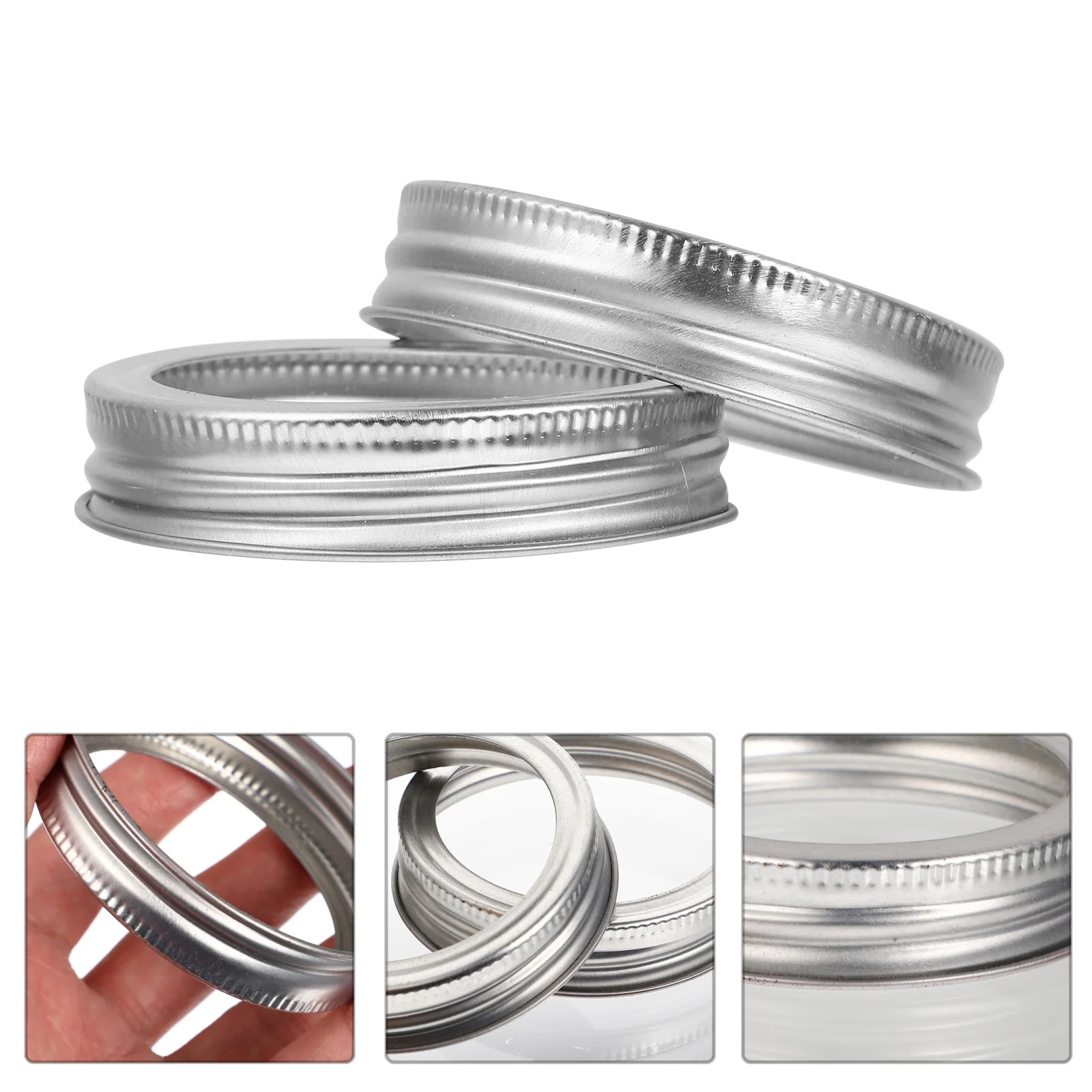 

Jarlids Canning Caps Can Cover Covers Jam Type Ball Tinplate Metal Cookware Supplies Lid