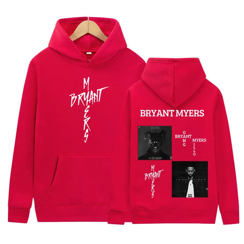 Рэпер Bryant Myers Album 2025 толстовка с рисунком мужской винтажный пуловер в стиле