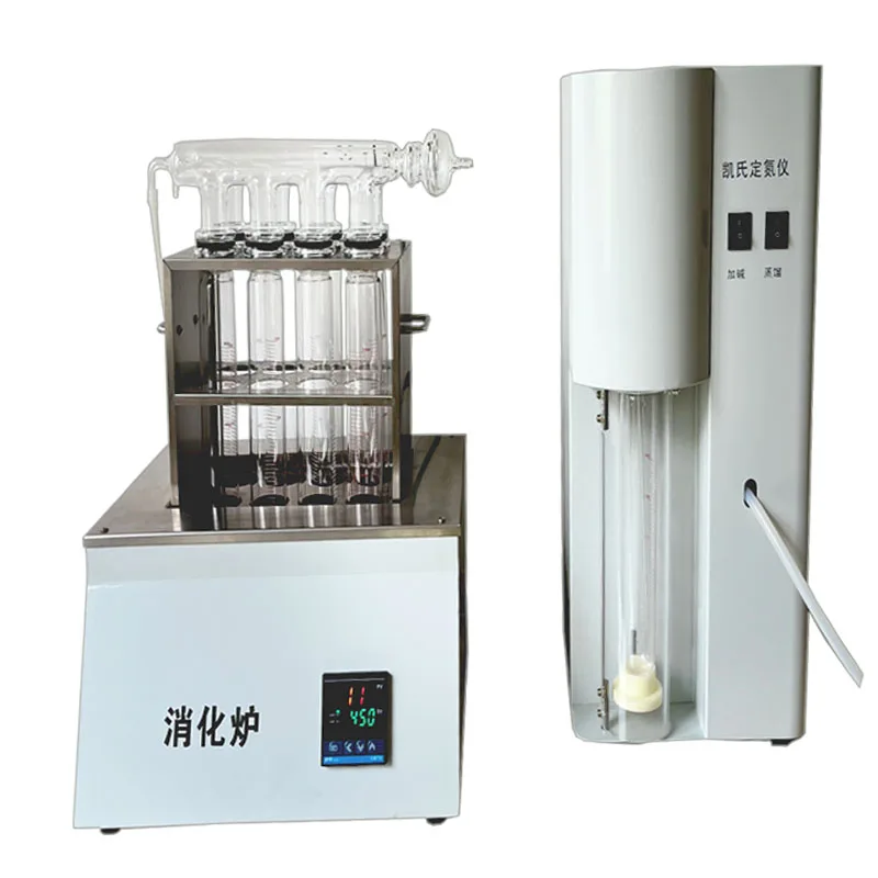 Kjeldahl Nitrometer Паровое полуавтоматическое устройство для дистилляции KDY-XHL8/4