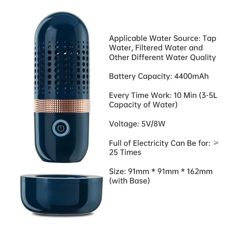 

Портативная беспроводная машина для мытья фруктов и овощей в форме капсулы Xiaomi