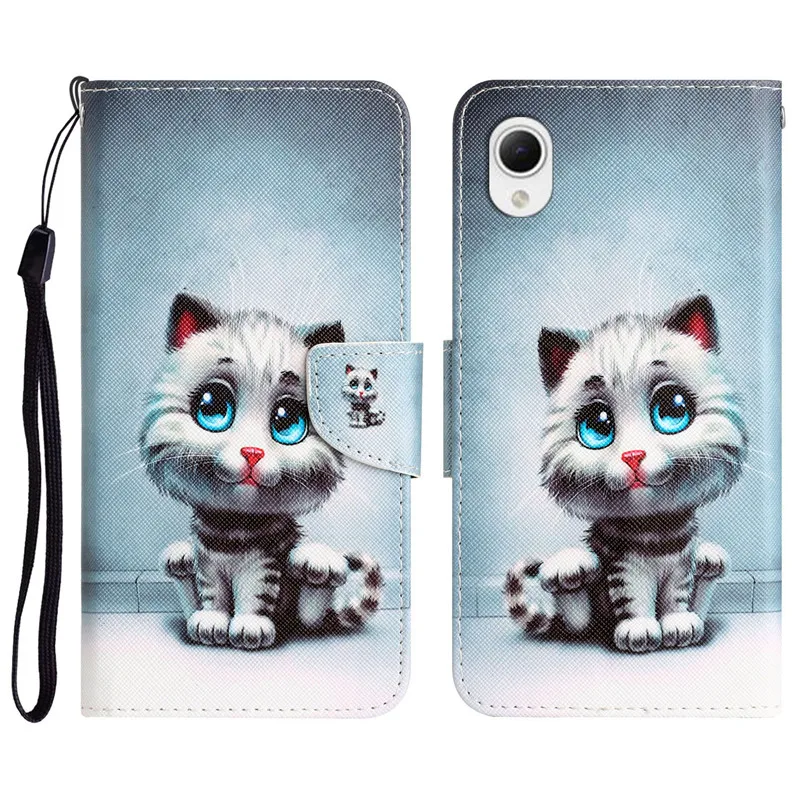 For Samsung A23s A23e Case For Samsung Galaxy A23E A23 E A23 5G A 23 5G A236 A235 Case Leather Flip Stand Phone Cover Flower Bag