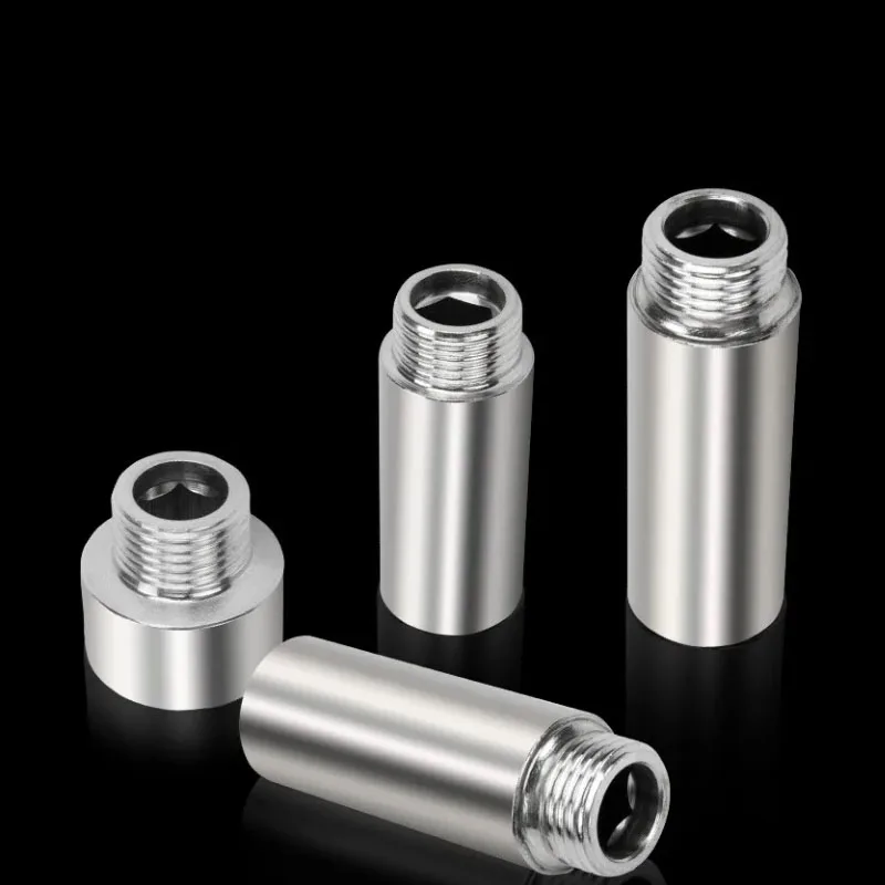 

4-дюймовый резьбовой соединитель из нержавеющей стали, фитинги для водопроводного крана, удлиненный внутренний и внешний угловой клапан