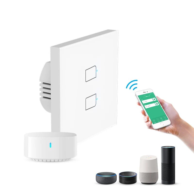 

Не требуется нейтральный сенсорный смарт светильник ель BroadLink TC3 EU Wi-Fi работает с Alexa, Google home, IFTTT (требуется концентратор S3)