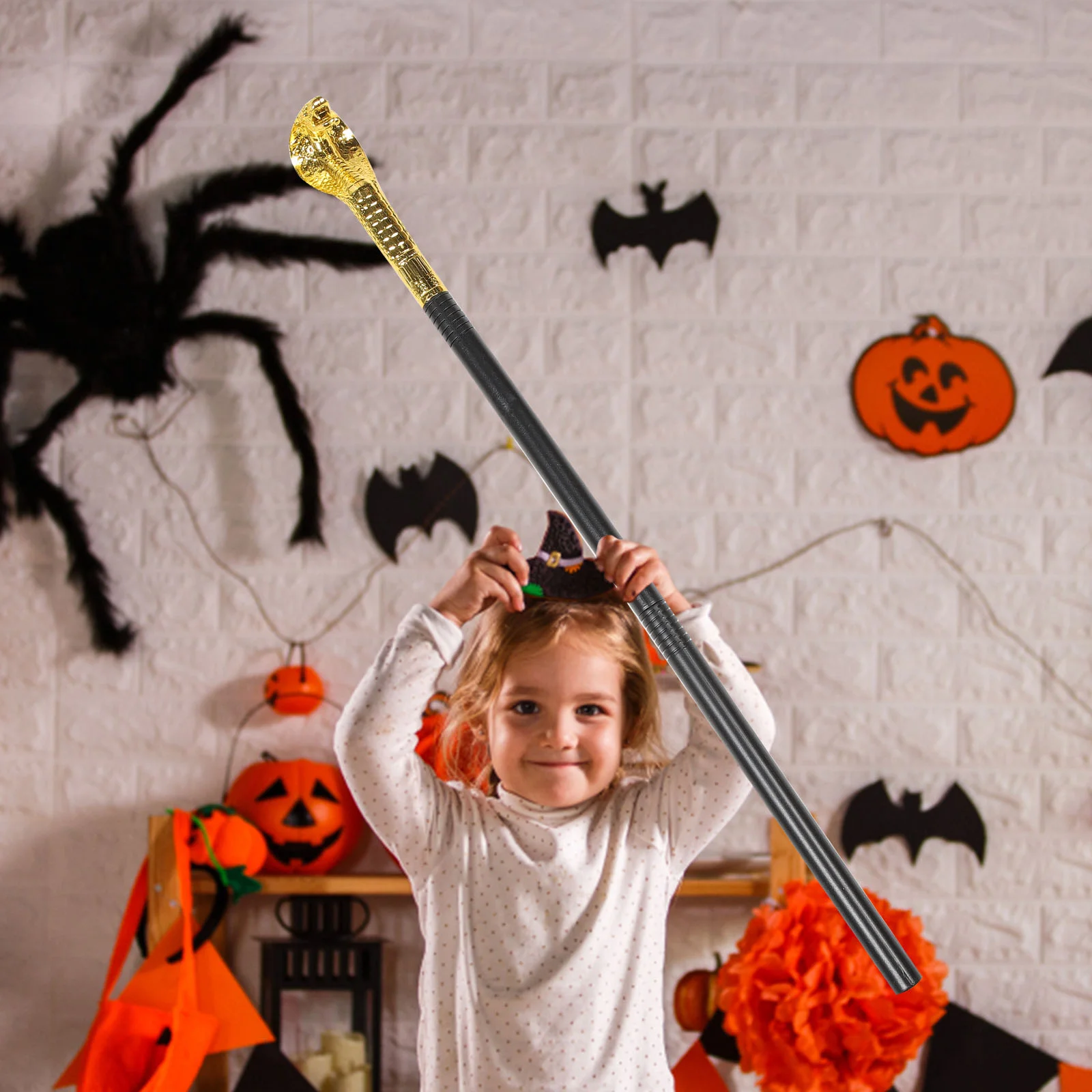 Реквизит скипетра египетский костюм для Хэллоуина макияжа шляпа фараона