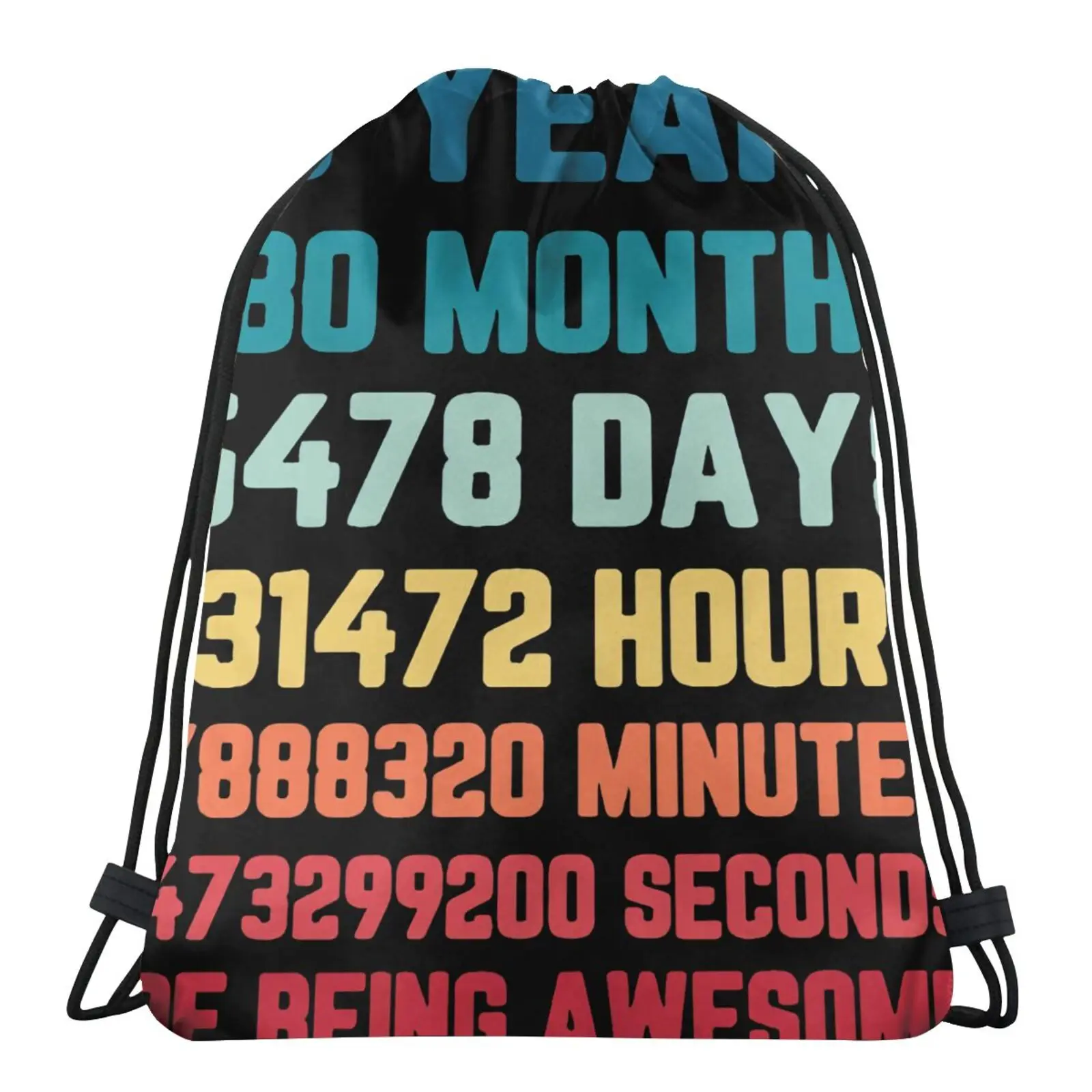 

15Th Birthday 15 Years Of Being Bag Gothic Style Backpack Bag Ball Pocket Organza Bag School Shoe Bag Backpacks Cloth Backpack