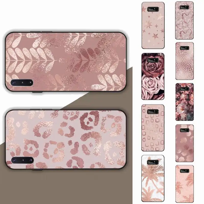 

Beautiful Rose Bling Phone Case for Samsung Note 5 7 8 9 10 20 pro plus lite ultra A21 12 02
