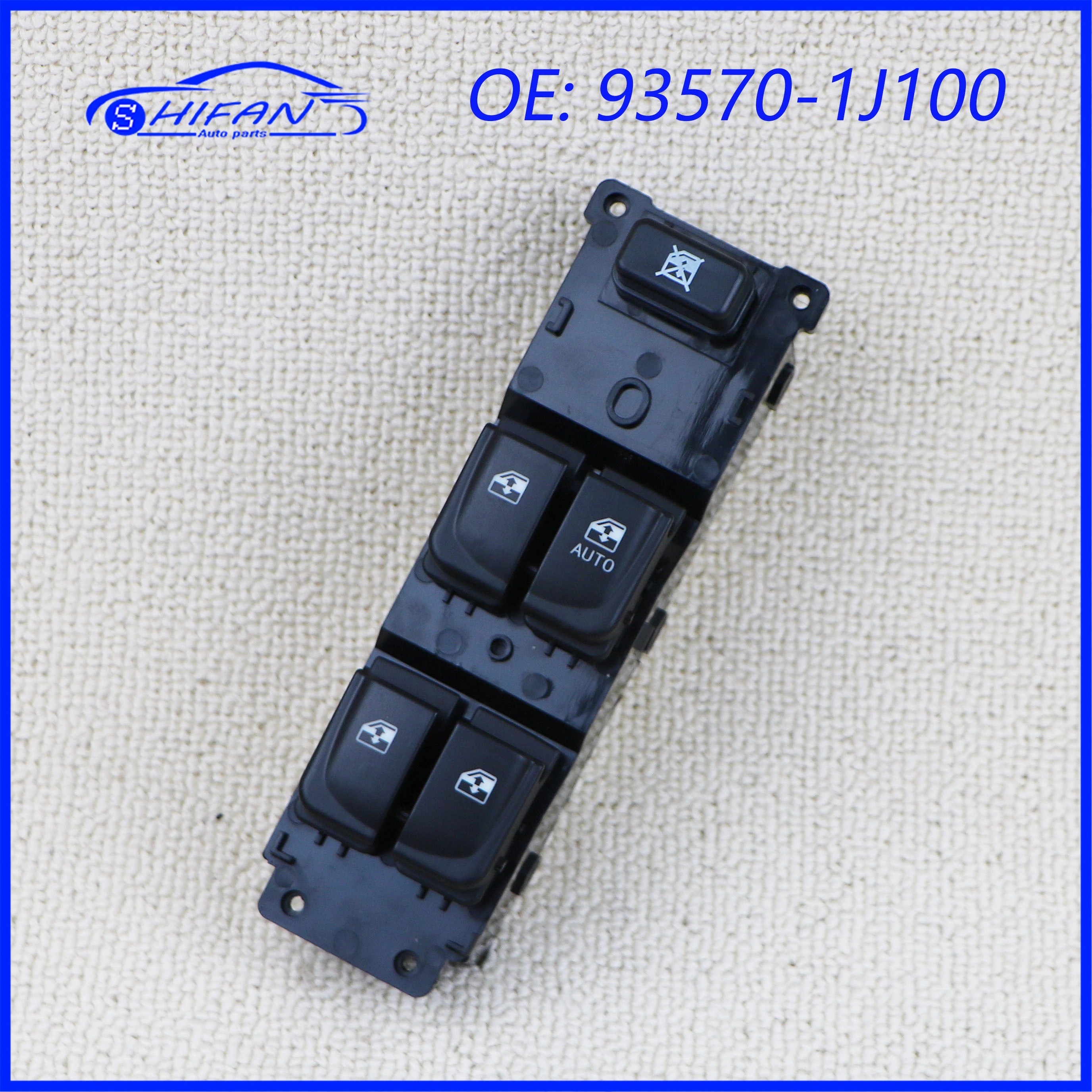 

93570-1J100 Car Power Window Switch Master Button For Hyundai i20 Front Right Drive RHD 93570-1J602 935701J602 935701J100
