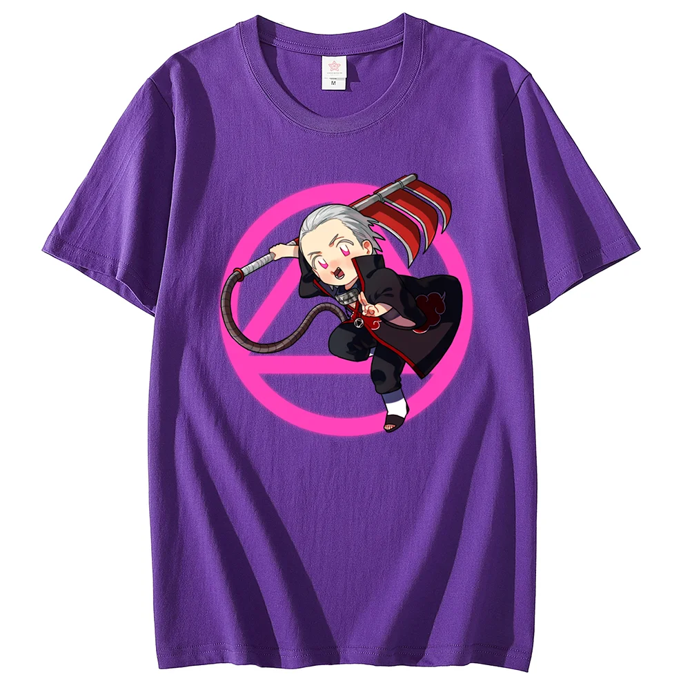 Футболка мужская и женская с рисунком из искусственного аниме