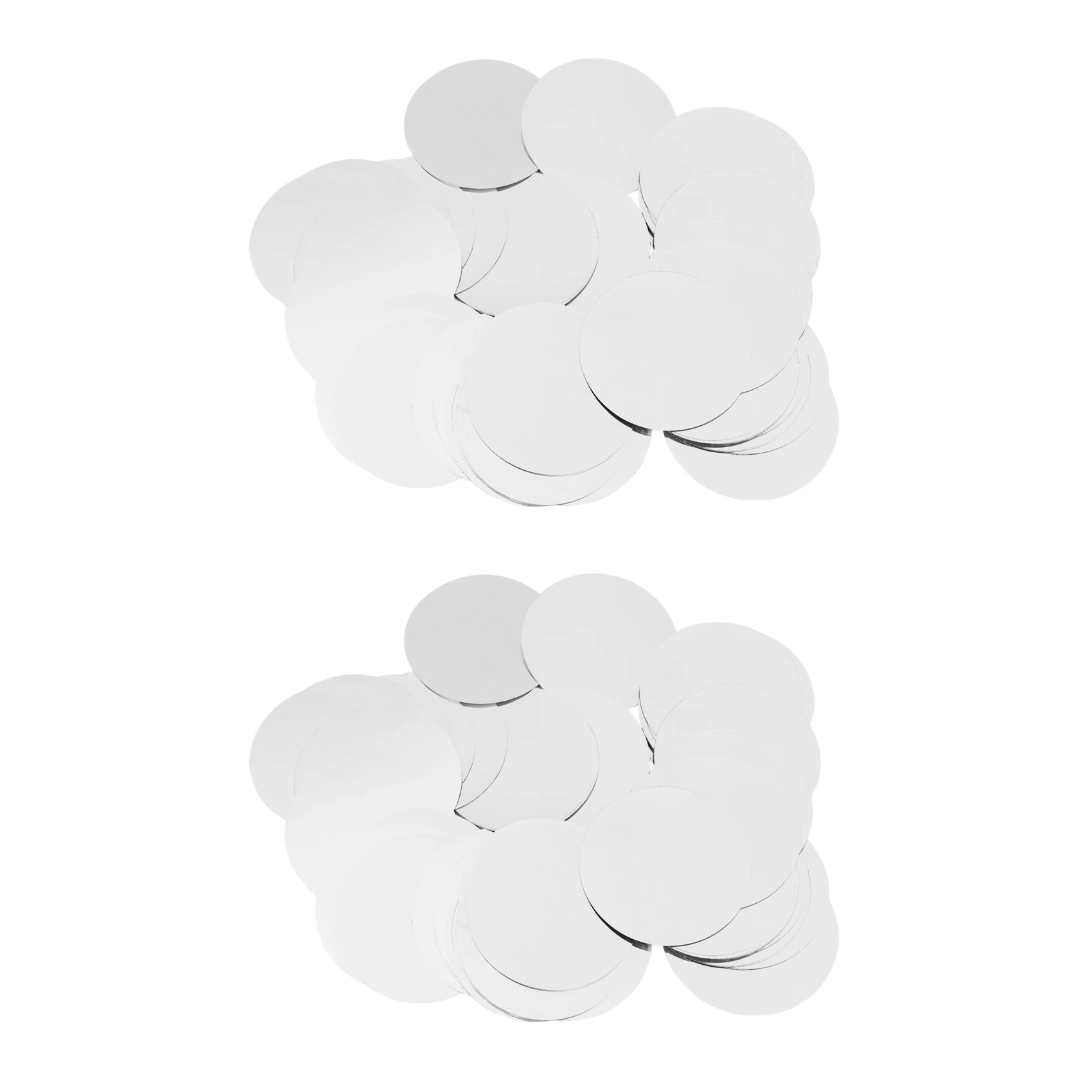 

200Pcs Wine Pourer Spout Pourer Disk Drip Pouring Bar Party Wedding Tool Silver