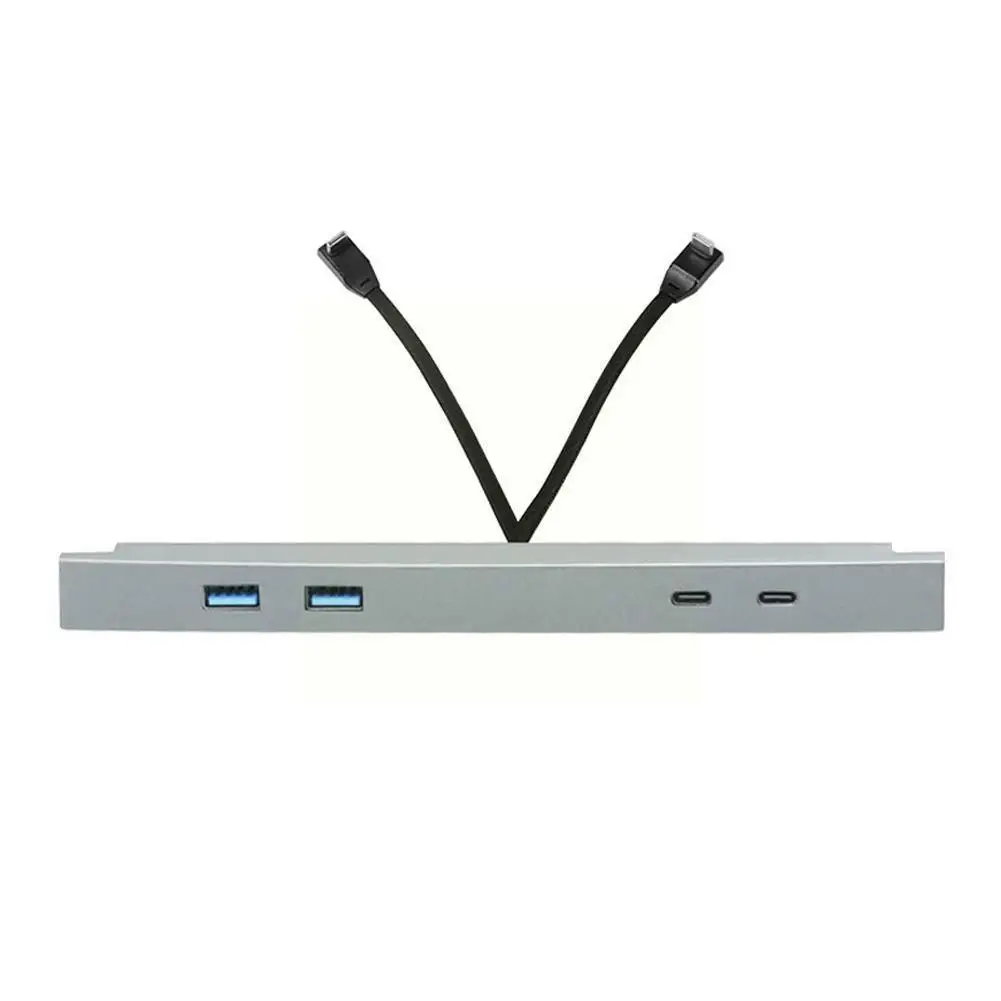 

Подходит для модели 3 Y 2021 2022 27 Вт Быстрое Зарядное устройство Usb Тип C шунт удлинитель маленькая док-станция Usb питание Splitt N3d9