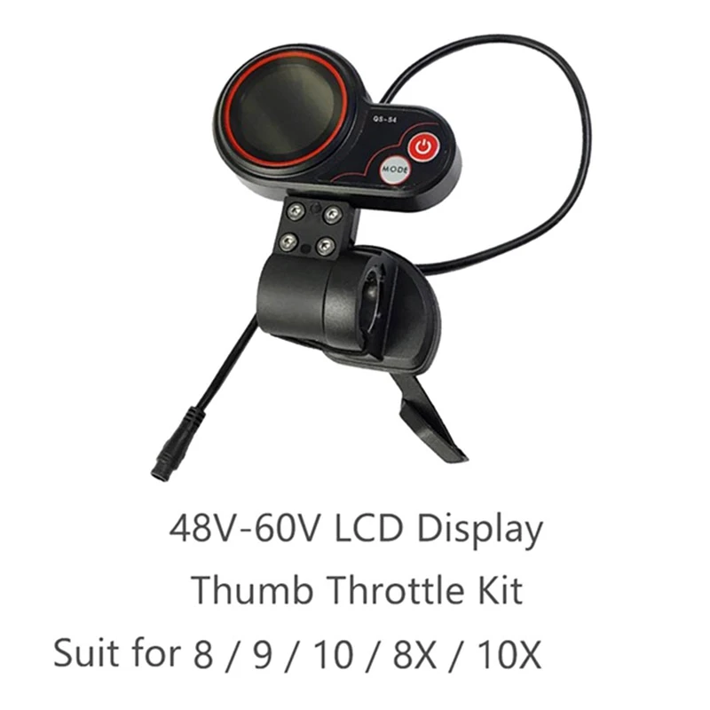 Флюоресцентный ЖК-дисплей с коннектором XT60 для электрического скутера Zero 8 9 10 8X 10X