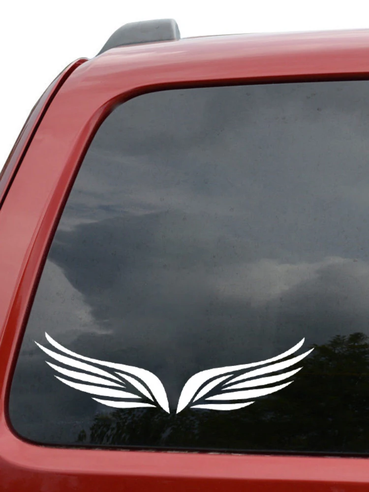 Автомобильные наклейки Декор мотоциклетные птичье перо крылья ангела