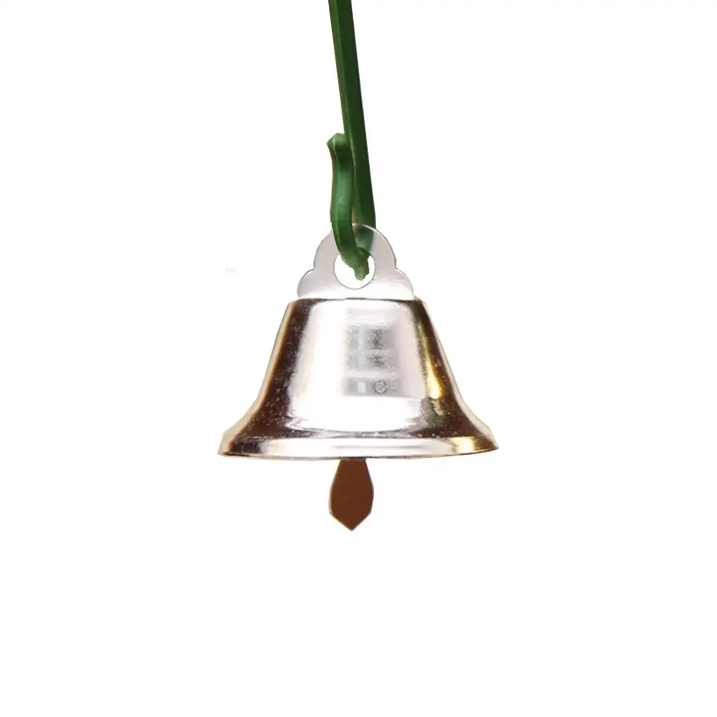 

New 2021 Brand New 10pcs 2cm Christmas Hanging Bells Ornaments Christmas Tree Decorations Supplies