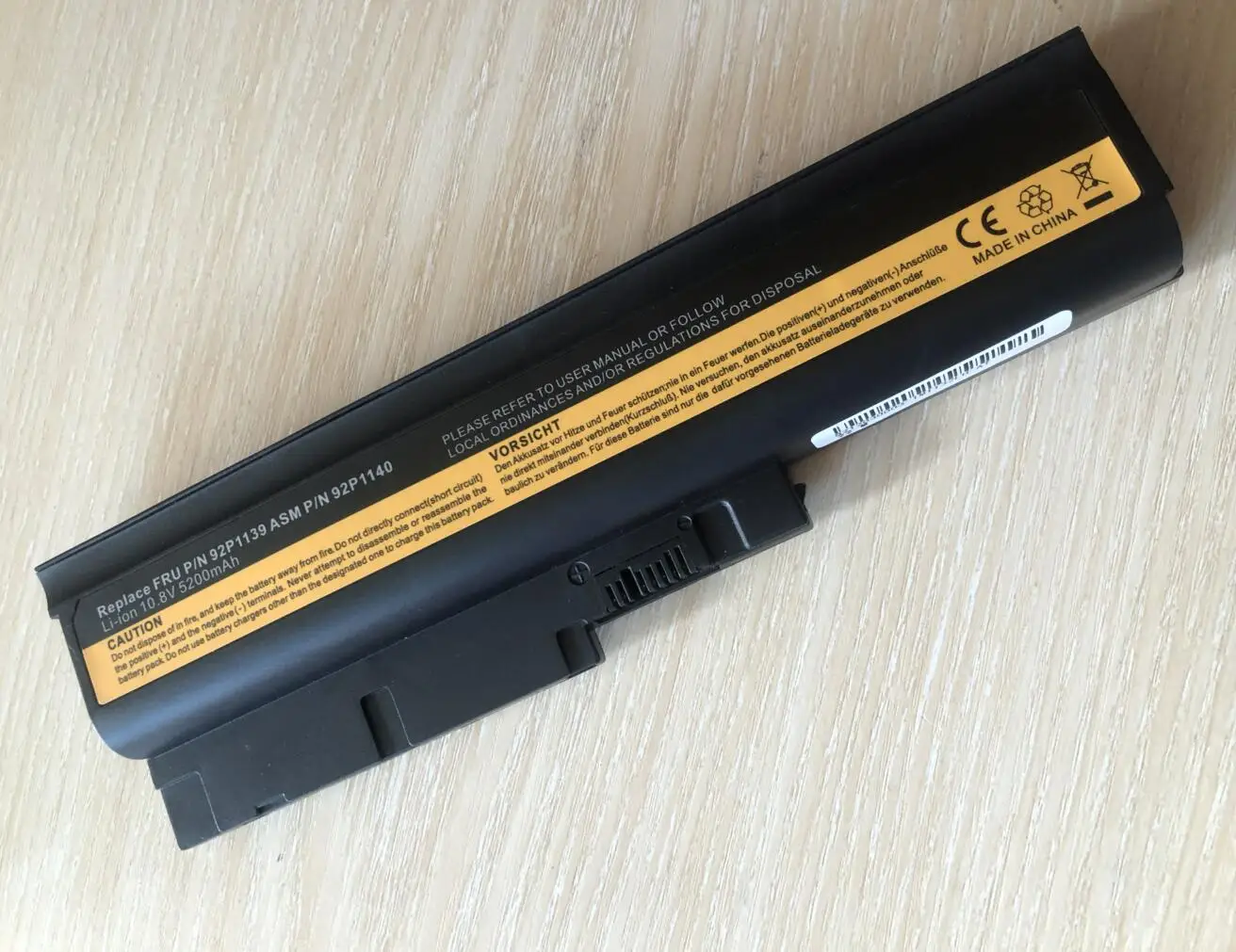 Аккумулятор для Lenovo ThinkPad R60 R60e R61 R61e R61i T60 T60p T61 T61p R500 T500 W500 SL400 SL500 SL300 SL510 - купить по