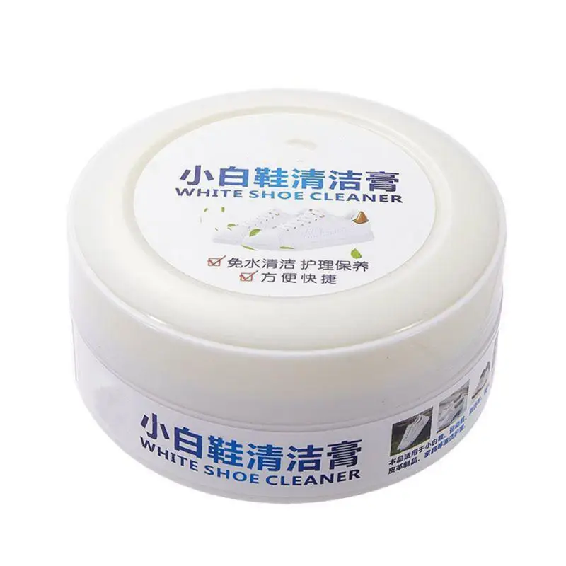 

Shoe Cleaning Cream Bottled White Shoes White Shoe Cleaning Cream 120g To Remove Stubborn Stains Detergent Cleaning Tools