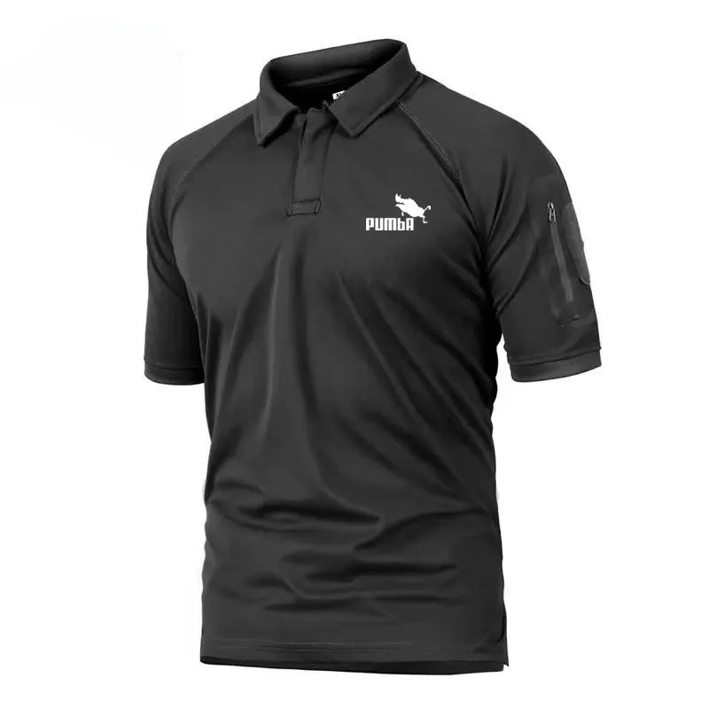 

Men's Camo Combat Tactical Shirt Short Sleeve Quick Dry T-Shirt Camouflage Outdoor Hunting Shirts Military Army T Shirt Camping