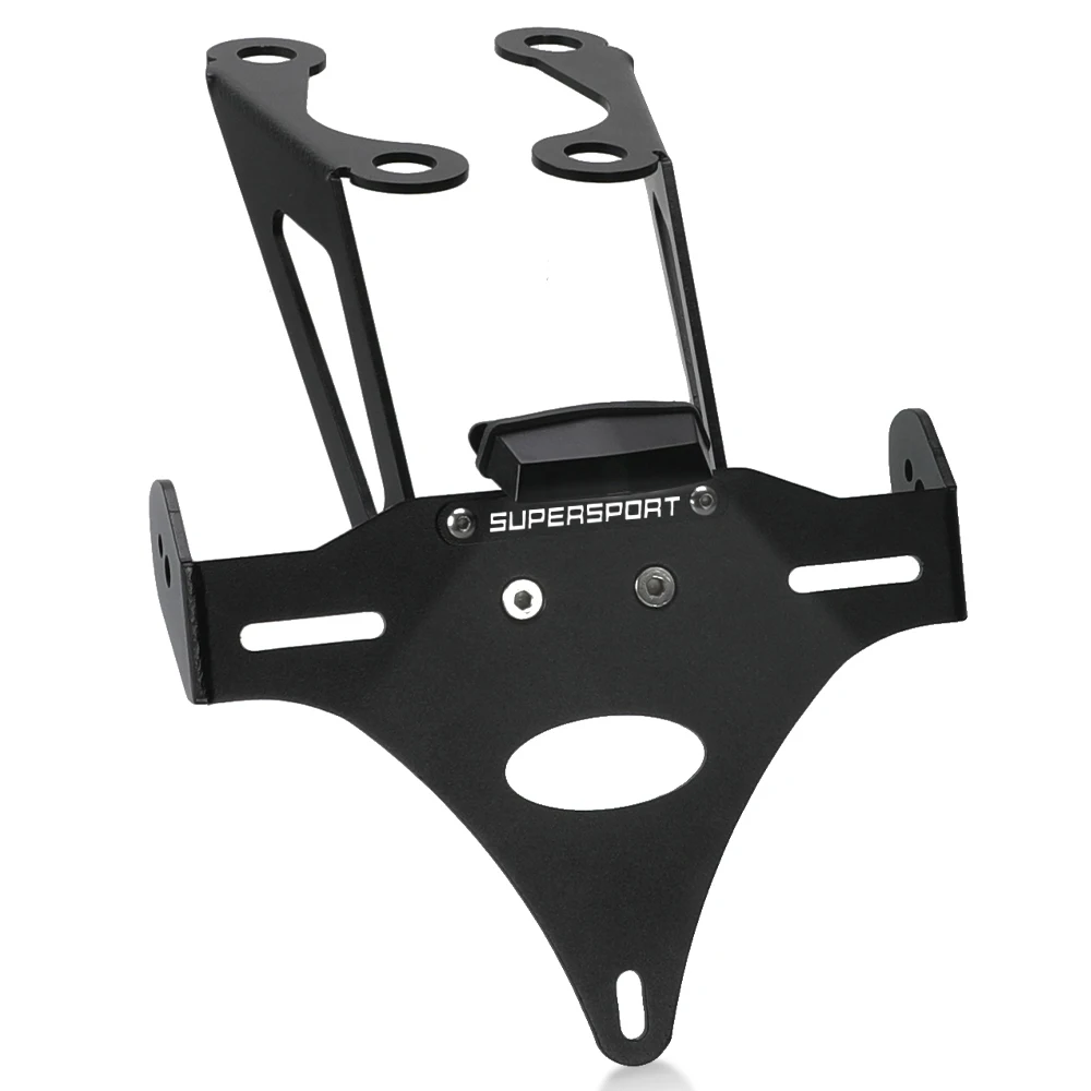 

Для DUCATI Supersport 939/S 950 950S 2017-2024 2023, держатель номерного знака мотоцикла, кронштейн, задний хвост, аккуратное крыло, комплект для устранения