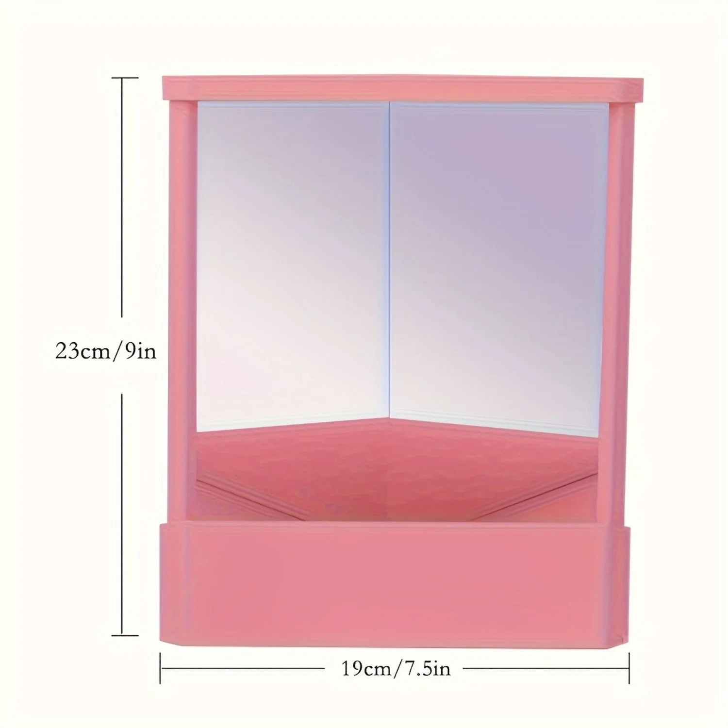 Настольное зеркало для макияжа — необратная конструкция реалистичного