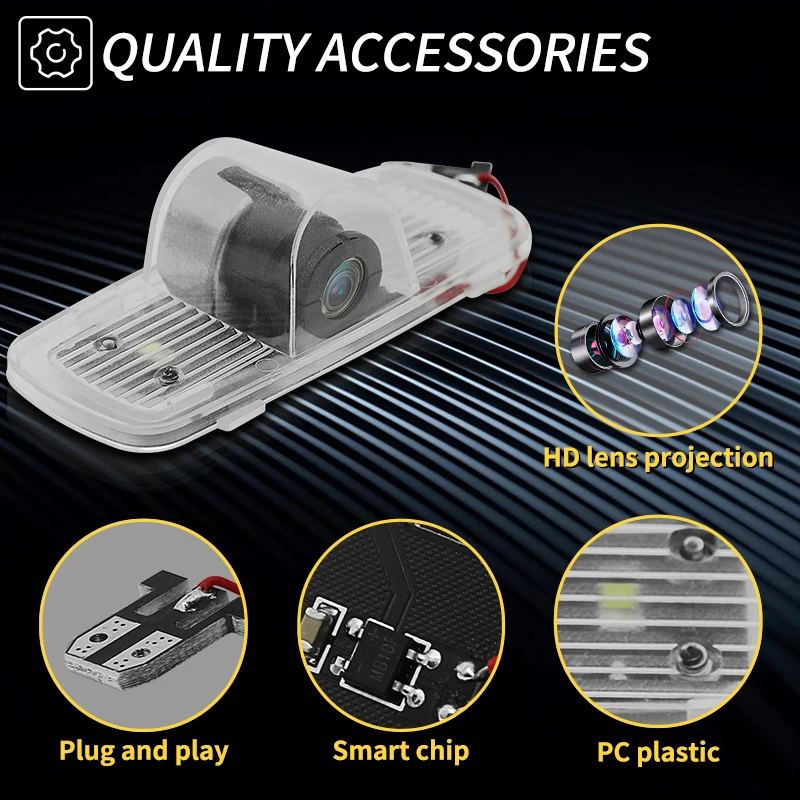 Светодиодный ная лампа для двери автомобиля люстра с логотипом ACCORD Honda Accord 2003-2007