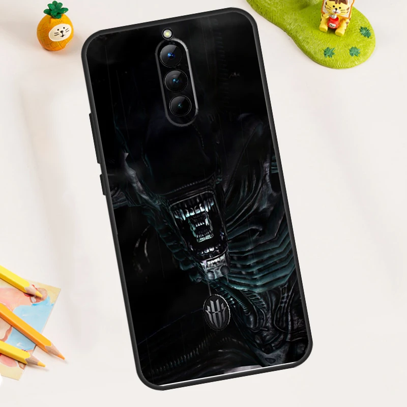 Фото Чехол Alien Horror для ZTE Nubia RedMagic 11 9 8 10 Pro Plus 8S 9S 10S Pro 5G 5S 6 7 6S 7S Pro 11 Air Cover №3