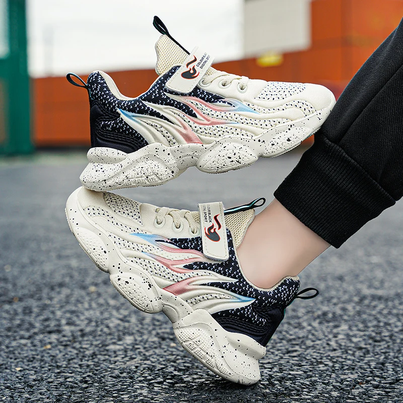 

Children's Running Sneakers Breathable Lightweight Children's Shoes Non-Slip Casual Boys Shoes Girls Vulcanized Shoes Zapatillas