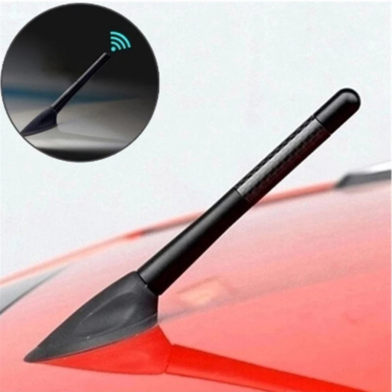 

New Carbon Fiber Short Radio Antenna Cars Roof Fit for BMW Ford Focus Peugeot Opel Skoda Toyota Car Exterior Decoration Styling