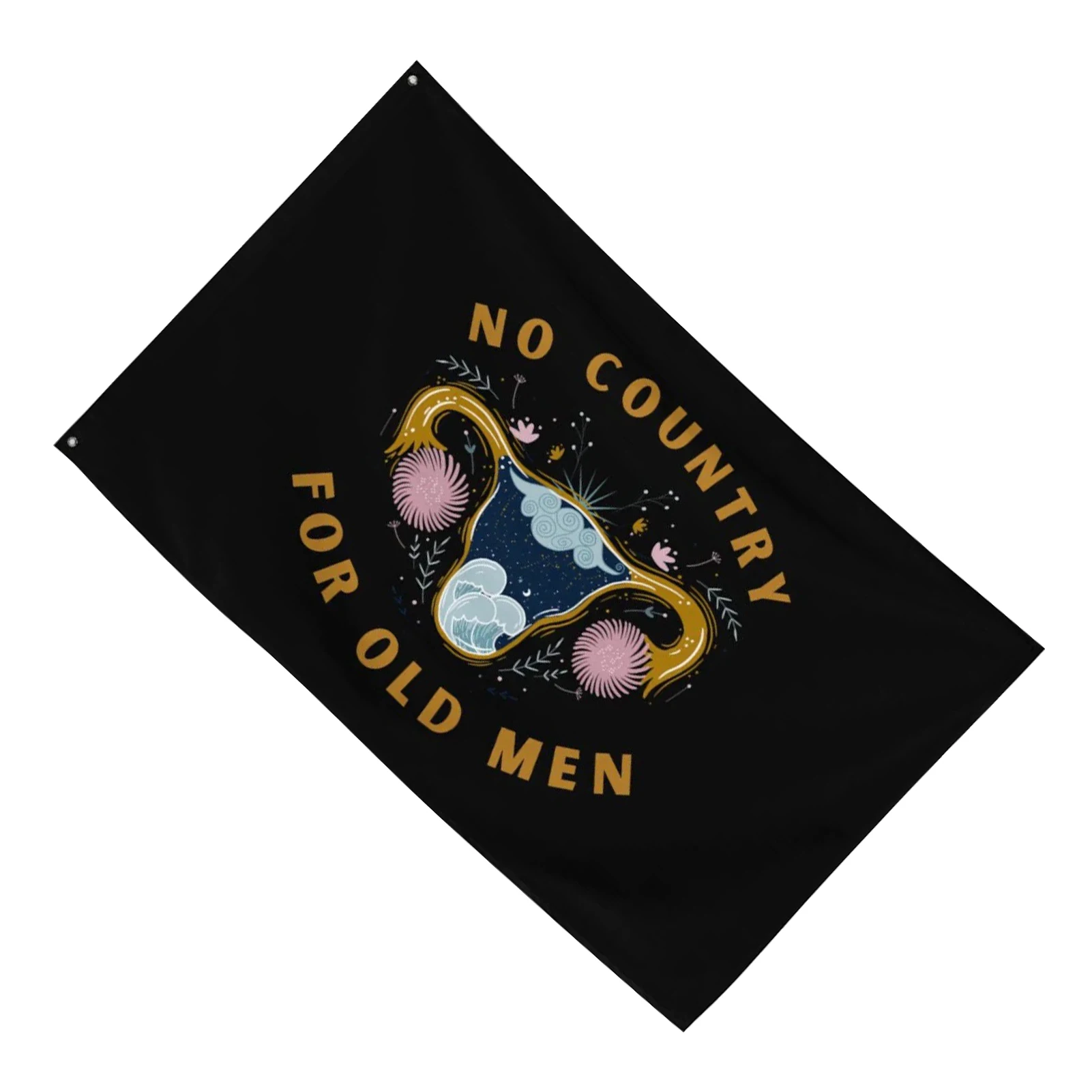 

Флаг «Нет страны для пожилых мужчин», флаг феминистской свободы, прерывать прерывание, закон, 3x5 футов, Женский Мужской баннер для прерывани...