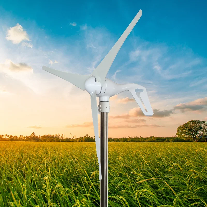 Ветряная турбина для продажи ветряная с горизонтальной осью 1 кВт 24 В/48 В