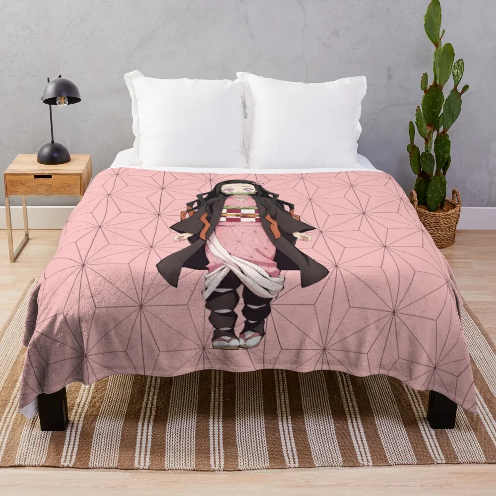 

Baphomet Hypebeast Decor Fur Throw Blanket Luxury Plain Cover Blanket Nezuko Kny Throw Blankets