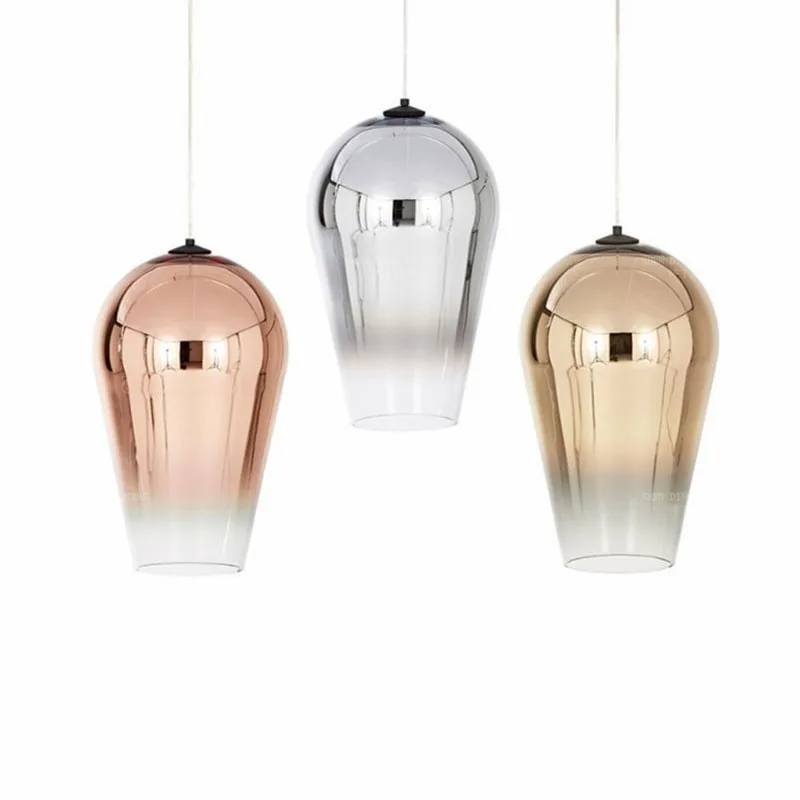 

Modern Nordic Luxury Glass Lava Dixon Pendant Lamp LED Pendant Lights Lighting Dining Room Hanglamp Luminaire Bar Hanging Lamps