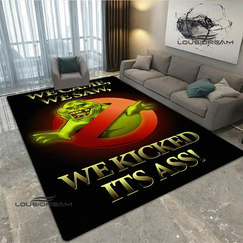 Ковер с мультяшным принтом G-Ghostbusters ковер для гостиной и спальни нескользящий