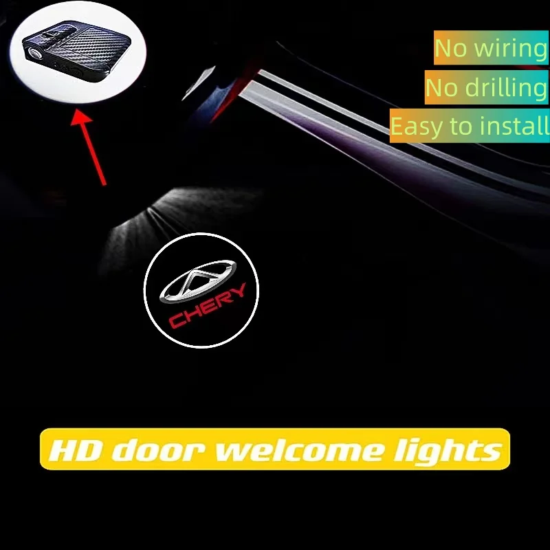 Проектор 2 шт. задние фонари автомобильные дверные логотипы светодиодные лампы