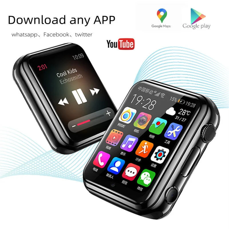 

Смарт-часы Детские с поддержкой Sim-карты, Wi-Fi и Gps