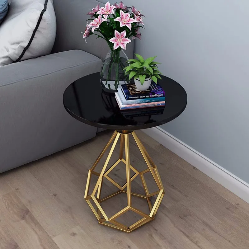 

Center Small Tables Dressing Mobile Round Console Modern Coffee Table Accent Mini Mesa Auxiliar Salon Bedroom Furniture SQCYH