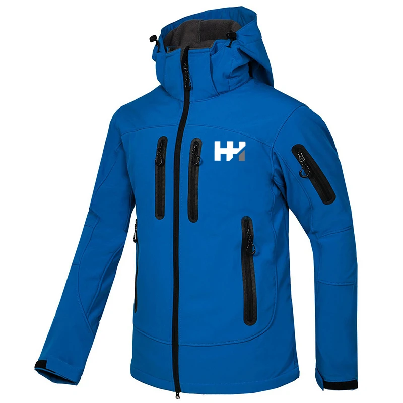 Мужская Уличная модная куртка с мягкой оболочкой ветрозащитная и