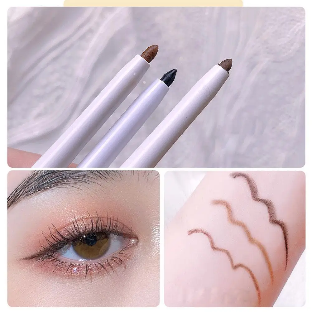 

Waterproof Ultra-thin Liquid Eyeliner Gel Pencil Quick Korean Liner Dry Lower Eyelash Long Smooth Cosmetics Last Eye Makeup A2B1