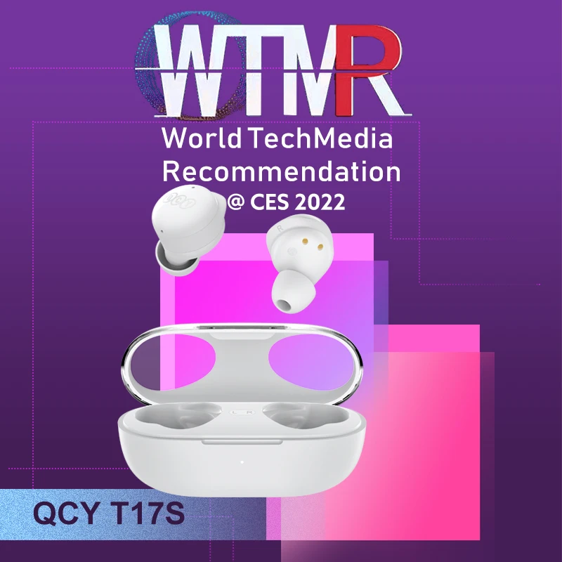 Фото Беспроводные Bluetooth-наушники QCY T17S, 5,2 дюйма №2