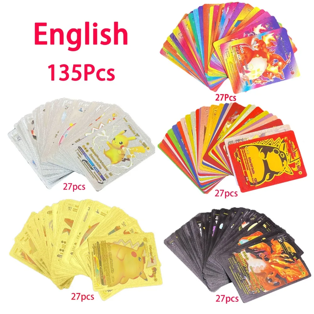 Коллекционные игральные карты Pokemon 165-33 шт