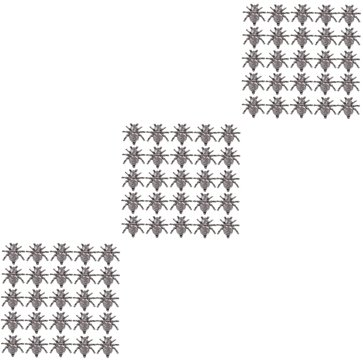 

300 Подвеска для ногтей паук маникюрный Декор паук украшения для ногтей