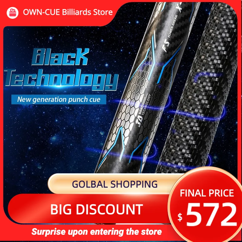 

Официальная фурия CFX Дырокол кий углеродное волокно технология вал 13 мм ад пожарный наконечник противоударный наконечник углеродная энергия долгий разрыв кий