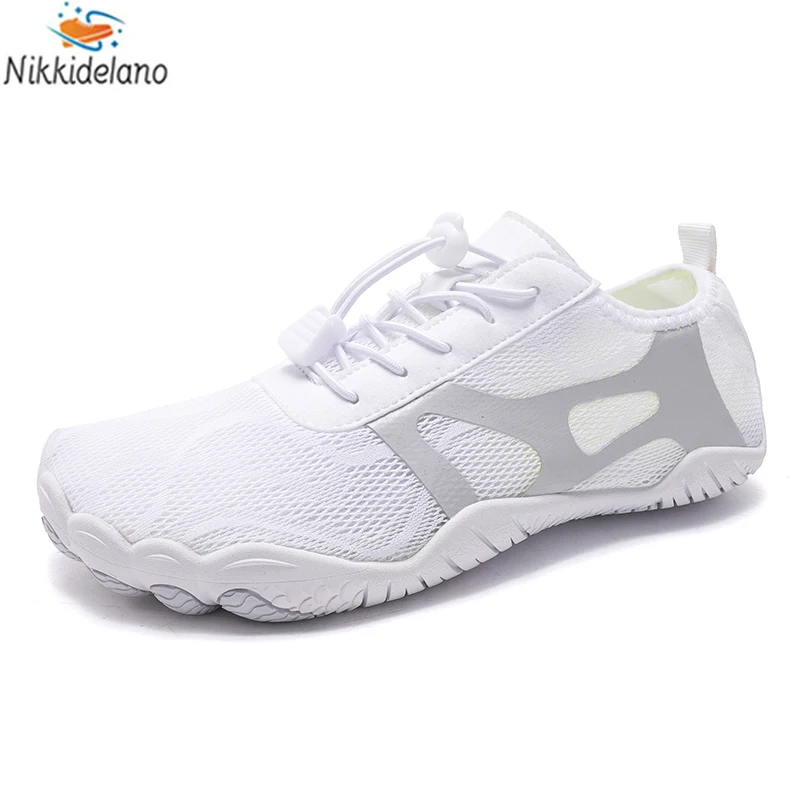 Кроссовки унисекс для бега обувь ходьбы с широким носком Минималистичная