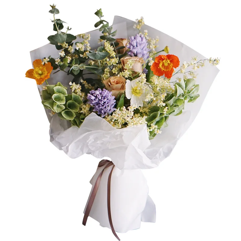 75*52CM Tissue Paper 40pcs Craft Wrapping Flower Packaging Floral Scrapbooking Gift Decorative Home Decoration | Дом и сад