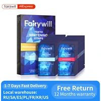 fairywill white teeth whitening strips professional effects whiten tooth dental whitening whitestrips new package 14pairs 28pcs