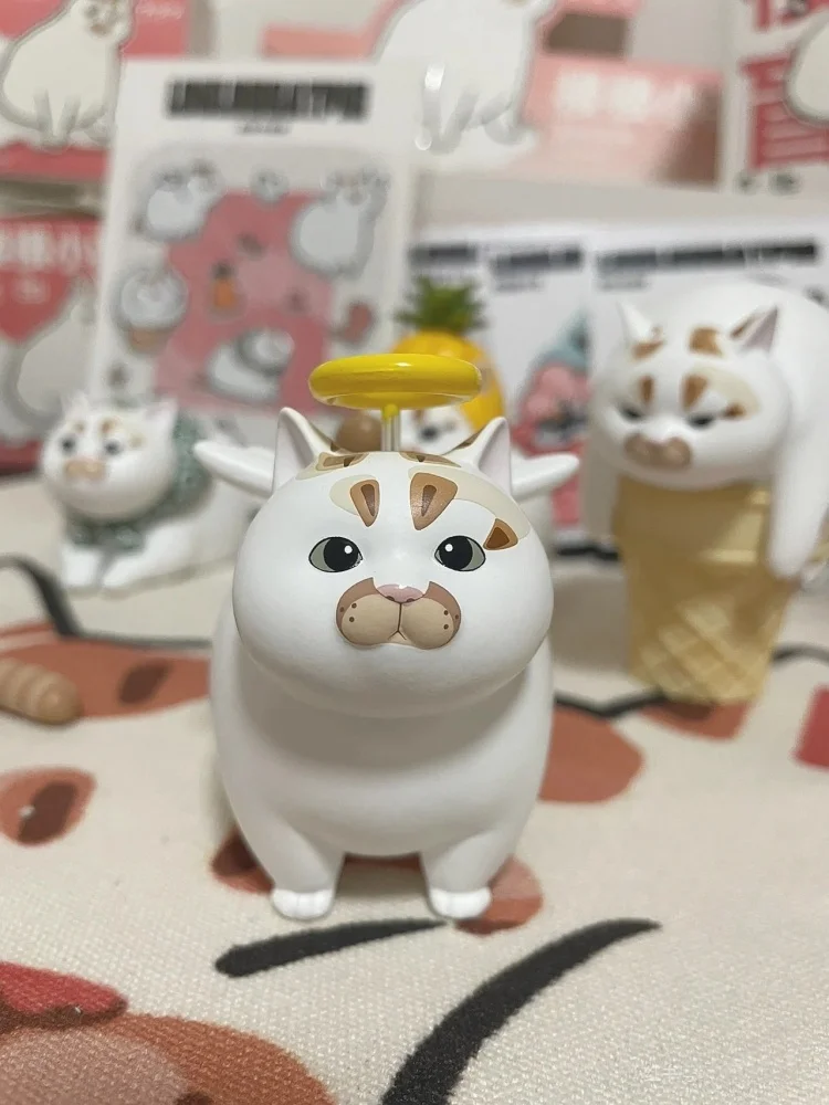 Kawaii Lou Lou Xiao Zhu Mi слепая коробка игрушки модель кошки милая аниме фигурка детский подарок сюрприз загадочная коробка слепая коробка кошка (art.: 3920cdcf127d3) - 3920cdcf127d3